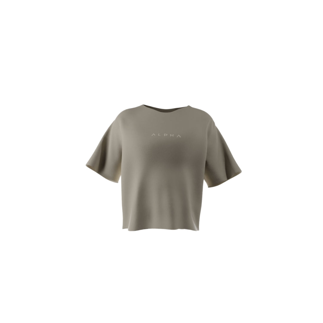 LADIES 'ESSENTIAL TOP' - BEIGE