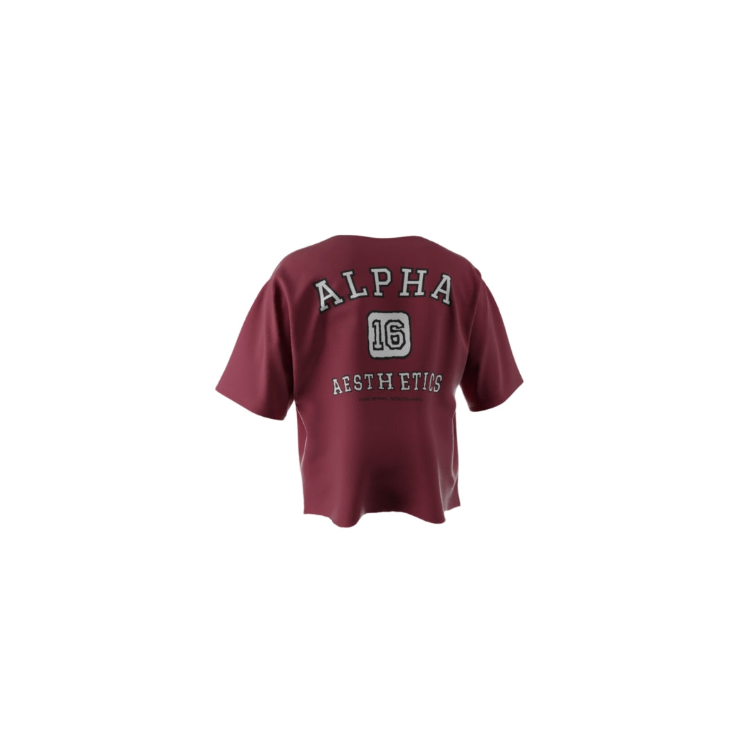 UNI LADIES 'ESSENTIAL TOP' - BURGUNDY