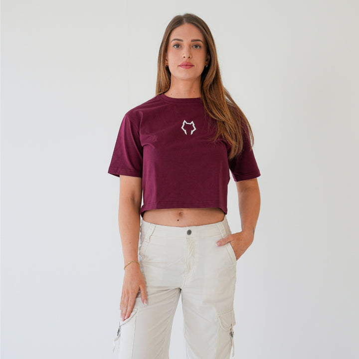 UNI LADIES 'ESSENTIAL TOP' - BURGUNDY