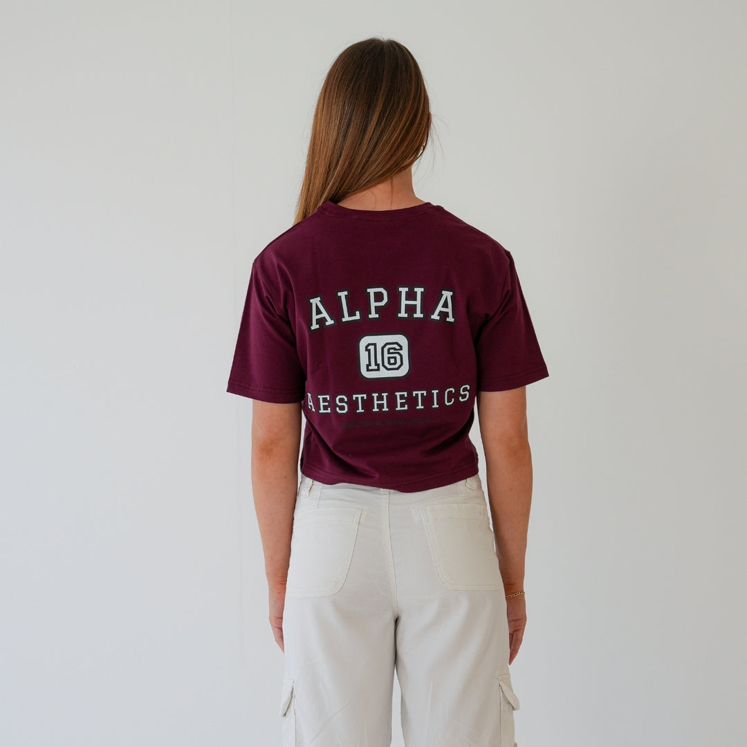 UNI LADIES 'ESSENTIAL TOP' - BURGUNDY